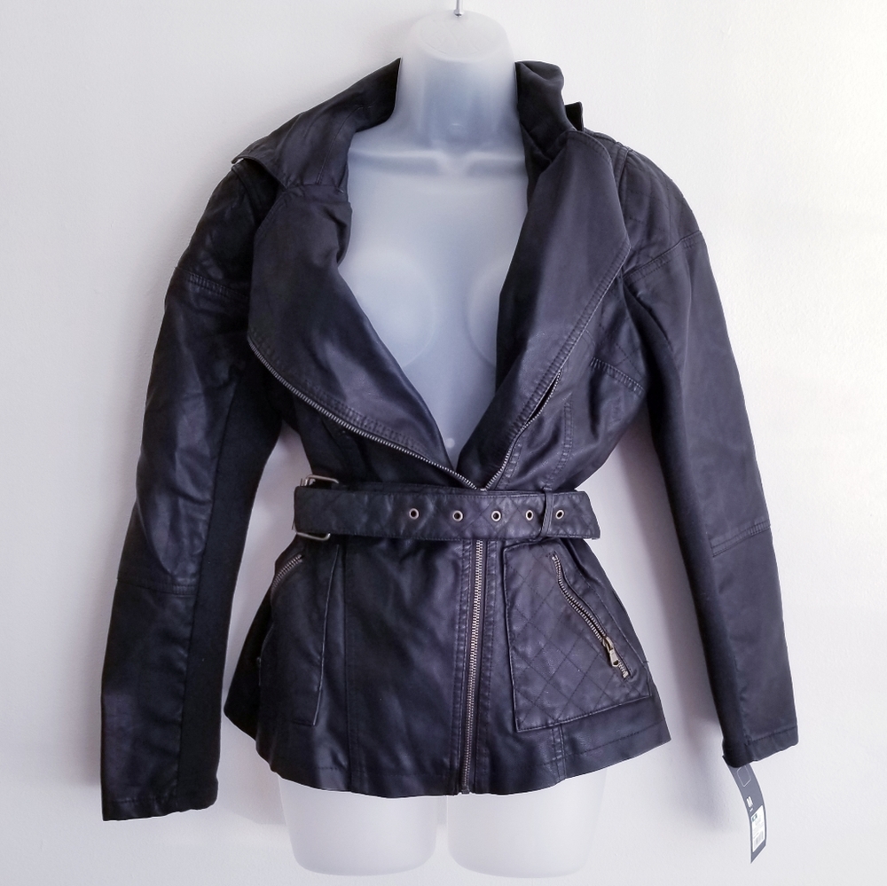 Mossimo Black Faux Leather
